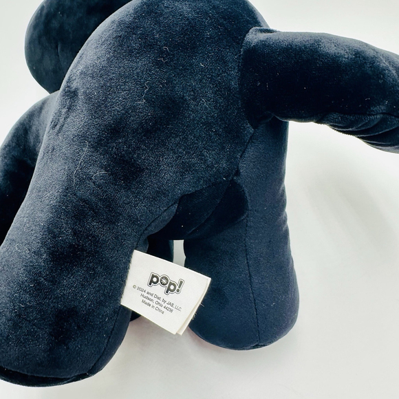 Pop! Black Cat Velvet Plush Stuffed Animal 12” Kitty Kitten Halloween - Picture 6 of 8